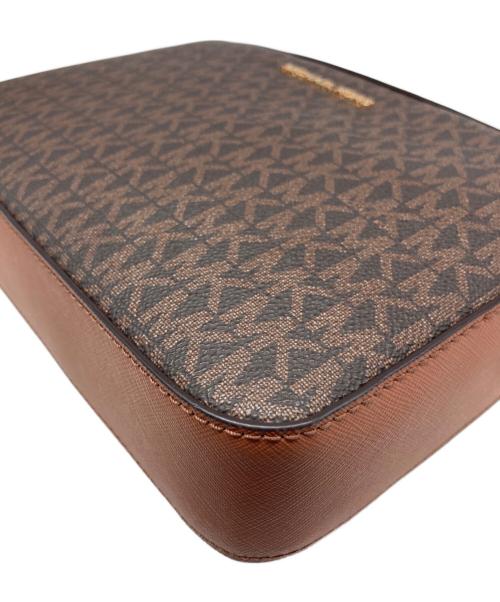 MICHAEL KORS（マイケル・コース）MICHAEL KORS (マイケルコース) ショルダーバッグ ブラウンの古着・服飾アイテム