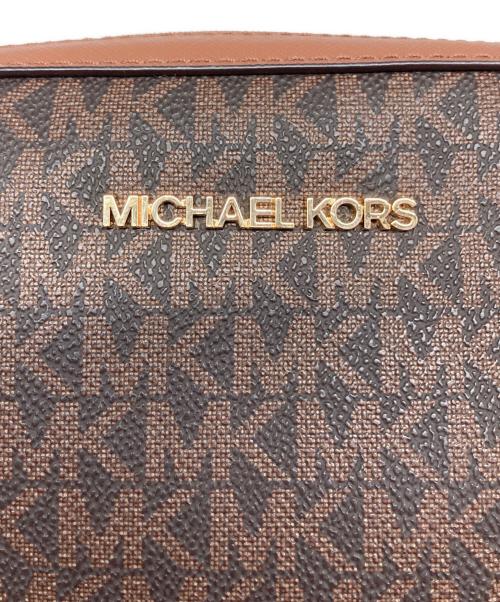 MICHAEL KORS（マイケル・コース）MICHAEL KORS (マイケルコース) ショルダーバッグ ブラウンの古着・服飾アイテム
