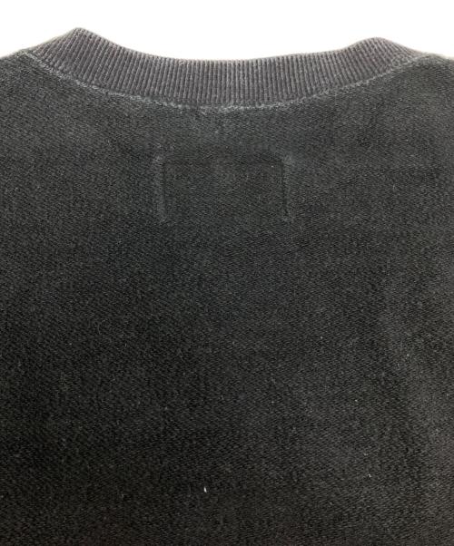 doublet（ダブレット）doublet (ダブレット) DISGUISE EMBROIDERY SWEAT SHIRT ブラック サイズ:SMALLの古着・服飾アイテム