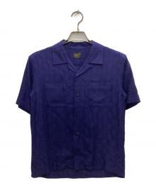 TENDERLOIN（テンダーロイン）の古着「オープンカラーシャツ」｜パープル