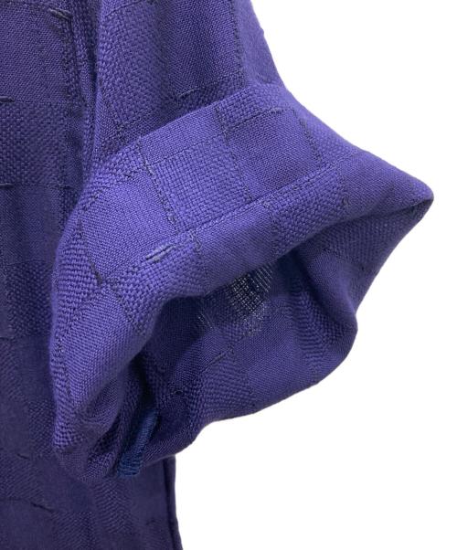 TENDERLOIN（テンダーロイン）TENDERLOIN (テンダーロイン) オープンカラーシャツ パープル サイズ:XSの古着・服飾アイテム