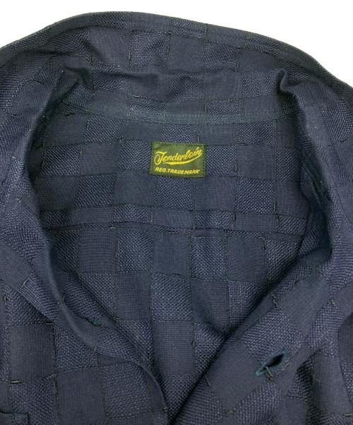 TENDERLOIN（テンダーロイン）TENDERLOIN (テンダーロイン) オープンカラーシャツ パープル サイズ:XSの古着・服飾アイテム