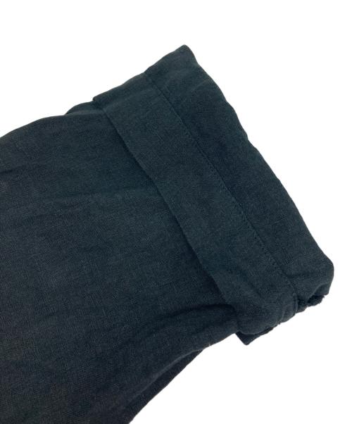 journal standard luxe（ジャーナルスタンダード ラックス）JOURNAL STANDARD LUXE (ジャーナルスタンダード ラックス) エアリネン Plain-ブラウス ブラック サイズ:Freeの古着・服飾アイテム