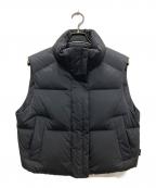 WOOLRICHウールリッチ）の古着「ALSEA ショートダウンベスト」｜ブラック