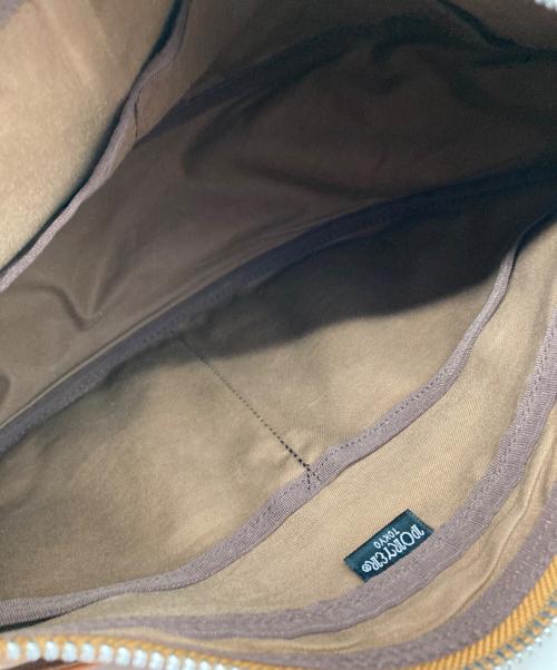 PORTER（ポーター）PORTER (ポーター) ショルダーバッグ ブラウンの古着・服飾アイテム