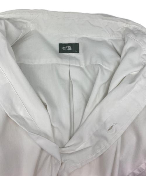 THE NORTH FACE（ザ ノース フェイス）THE NORTH FACE (ザ ノース フェイス) ロングスリーブハーフドームシャツ ホワイト サイズ:Lの古着・服飾アイテム