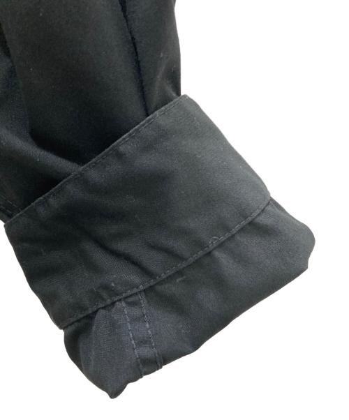 nanamica（ナナミカ）nanamica (ナナミカ) Utility Light Wind Shirt/ユーティリティ ライト ワイド シャツ ブラック サイズ:Ⅿの古着・服飾アイテム