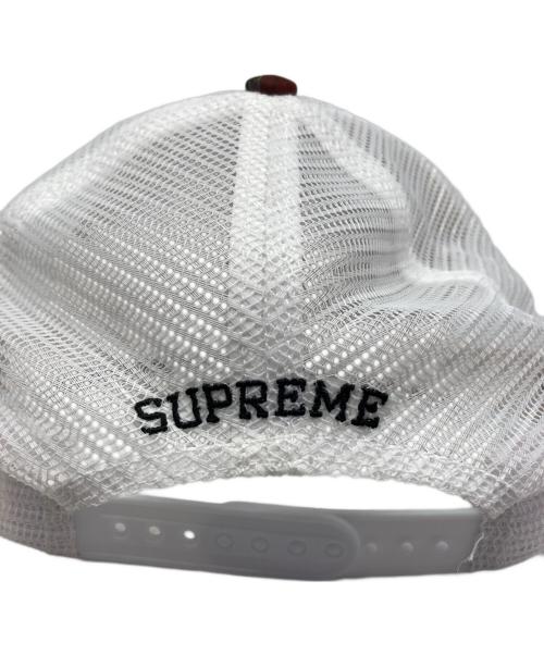 SUPREME（シュプリーム）SUPREME (シュプリーム) Authorized Mesh Back 5-panel Camo キャップ／オーソライズド　メッシュ　バック　5パネル　カモ　キャップ カーキ×ホワイトの古着・服飾アイテム