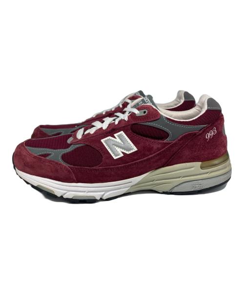 NEW BALANCE（ニューバランス）NEW BALANCE (ニューバランス) 993 ローカットスニーカー レッド サイズ:28cmの古着・服飾アイテム