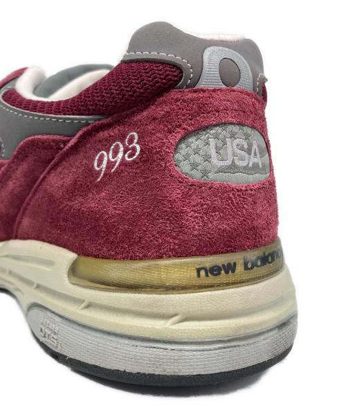 NEW BALANCE（ニューバランス）NEW BALANCE (ニューバランス) 993 ローカットスニーカー レッド サイズ:28cmの古着・服飾アイテム