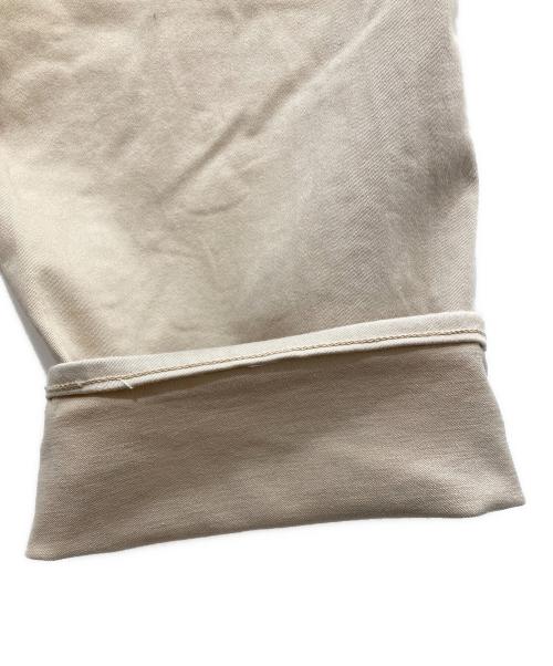 EVISU（エヴィス）EVISU (エヴィス) SATIN STRETCH チノパン ベージュ サイズ:40の古着・服飾アイテム