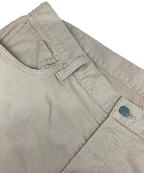 EVISU（エヴィス）EVISU (エヴィス) SATIN STRETCH チノパン ベージュ サイズ:40の古着・服飾アイテム