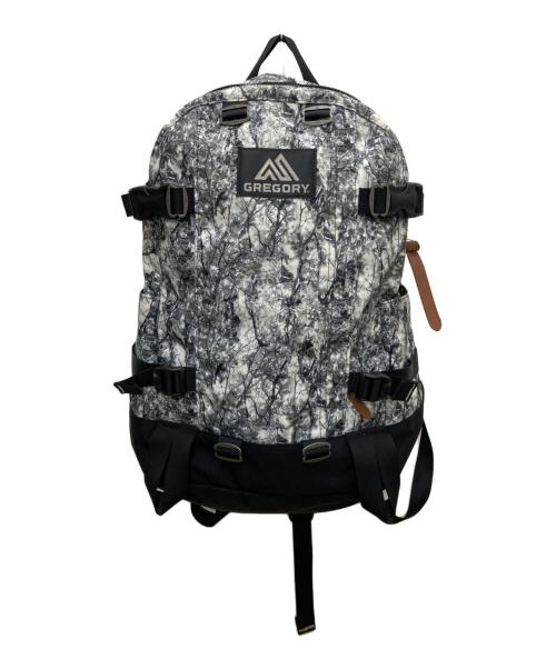 GREGORY（グレゴリー）GREGORY (グレゴリー) ツリーラインカモ バックパック グレー×ブラックの古着・服飾アイテム