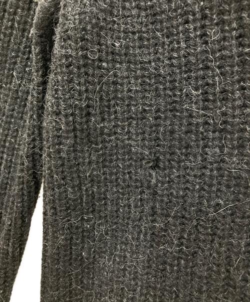 Maison Margiela（メゾンマルジェラ）Maison Margiela (メゾンマルジェラ) アルパカブレンドクルーネックニット ブラック サイズ:Sの古着・服飾アイテム