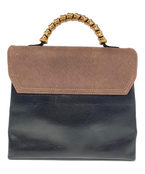 LOEWE（ロエベ）LOEWE (ロエベ) ベラスケスレザーハンドバッグ ブラックの古着・服飾アイテム