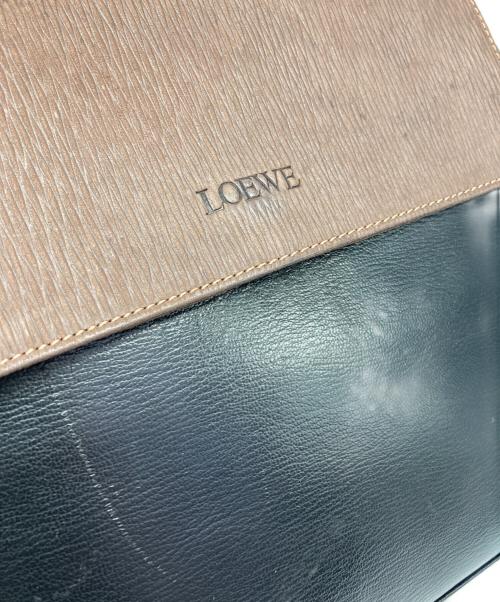 LOEWE（ロエベ）LOEWE (ロエベ) ベラスケスレザーハンドバッグ ブラックの古着・服飾アイテム