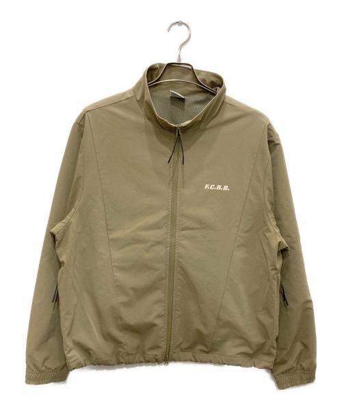 F.C.R.B.（エフシーレアルブリストル）F.C.R.B. (エフシーレアルブリストル) STAND COLLAR BLOUSON/スタンド カラー ブルゾン ベージュ サイズ:Mの古着・服飾アイテム