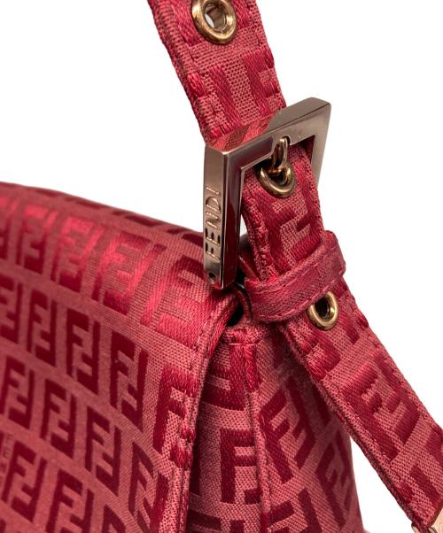 FENDI（フェンディ）FENDI (フェンディ) ズッキーノ マンマバケット レッドの古着・服飾アイテム