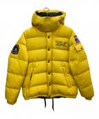 AVIREXアヴィレックス）の古着「クラシックダウンジャケット」｜イエロー