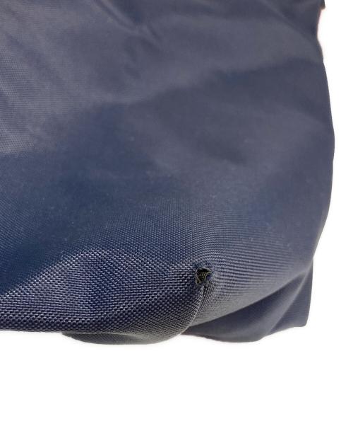 LONGCHAMP（ロンシャン）LONGCHAMP (ロンシャン) ハンドバッグ ネイビー×グリーンの古着・服飾アイテム