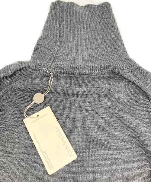 JOHN SMEDLEY（ジョンスメドレー）JOHN SMEDLEY (ジョンスメドレー) タートルネックニット グレー サイズ:Ｓの古着・服飾アイテム
