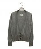Martin Margiela4マルタンマルジェラ 4）の古着「ニットカーディガン」｜グレー