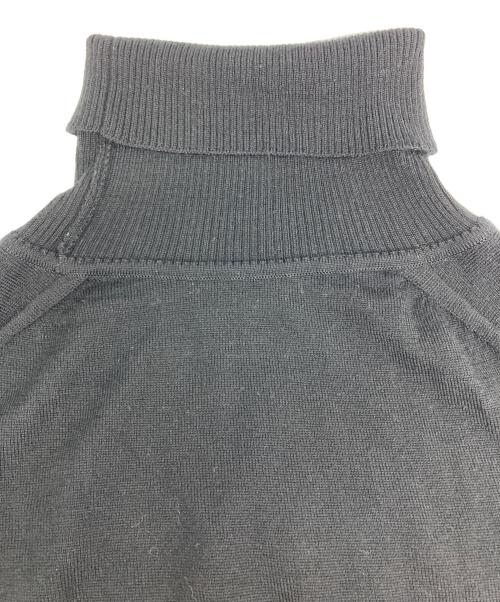 JOHN SMEDLEY（ジョンスメドレー）JOHN SMEDLEY (ジョンスメドレー) タートルネックニット ブラック サイズ:XSの古着・服飾アイテム