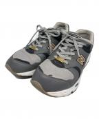NEW BALANCEニューバランス）の古着「ローカットスニーカー」｜グレー