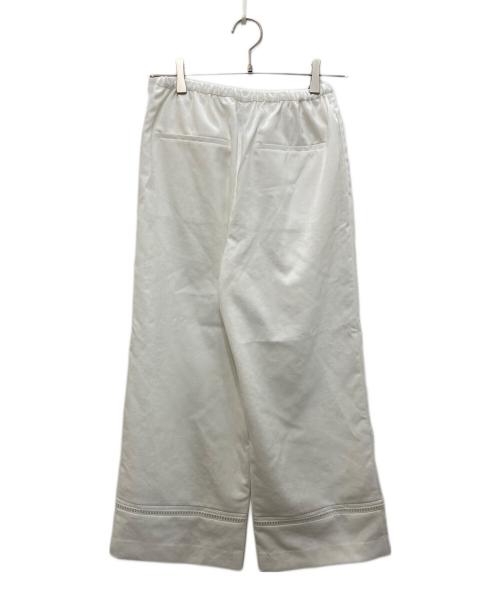 UNITED ARROWS TOKYO（ユナイテッドアローズトウキョウ）UNITED ARROWS TOKYO (ユナイテッドアローズトウキョウ) イージーワイドパンツ ホワイト サイズ:36の古着・服飾アイテム
