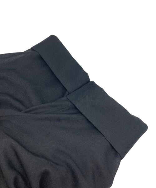 UNITED ARROWS TOKYO（ユナイテッドアローズトウキョウ）UNITED ARROWS TOKYO (ユナイテッドアローズトウキョウ) ASAMI ドルマン スキッパー ワンピース ブラック サイズ:36の古着・服飾アイテム