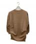 VERMEIL par iena (ヴェルメイユ パー イエナ) ダブルニットtuck プルオーバー ベージュ サイズ:Free：6000円
