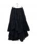 CASA FLINE (カーサフライン) コットンティアードスカート ブラック サイズ:１：10000円