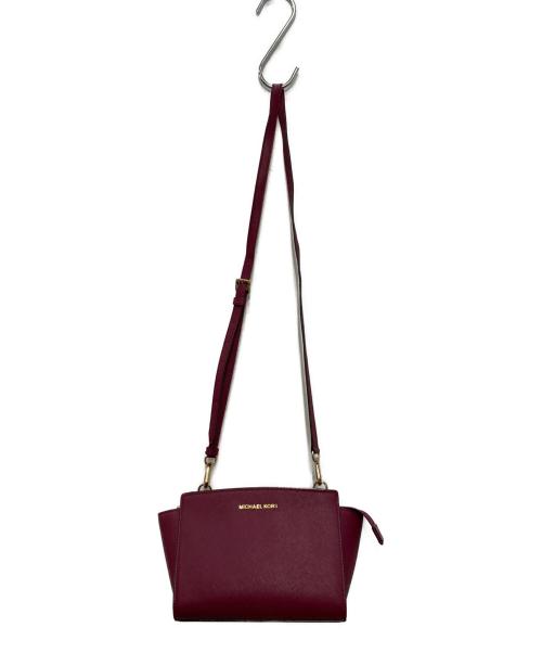 MICHAEL KORS（マイケルコース）MICHAEL KORS (マイケルコース) ショルダーバッグ ボルドーの古着・服飾アイテム