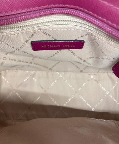 MICHAEL KORS（マイケルコース）MICHAEL KORS (マイケルコース) ショルダーバッグ ボルドーの古着・服飾アイテム