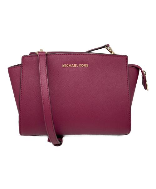 MICHAEL KORS（マイケルコース）MICHAEL KORS (マイケルコース) ショルダーバッグ ボルドーの古着・服飾アイテム