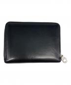 BERMASバーマス）の古着「ラウンドファスナーミニウォレット」｜ブラック