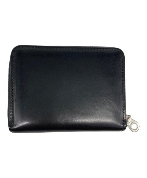 BERMAS（バーマス）BERMAS (バーマス) ラウンドファスナーミニウォレット ブラックの古着・服飾アイテム