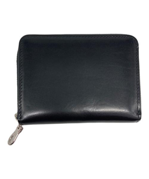 BERMAS（バーマス）BERMAS (バーマス) ラウンドファスナーミニウォレット ブラックの古着・服飾アイテム