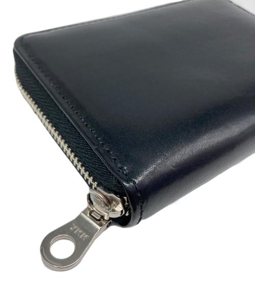 BERMAS（バーマス）BERMAS (バーマス) ラウンドファスナーミニウォレット ブラックの古着・服飾アイテム