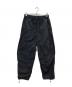 ANEI（アーネイ）の古着「ナイロンコットンパンツ」｜ブラック