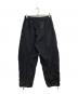 ANEI (アーネイ) ナイロンコットンパンツ ブラック サイズ:3：4500円