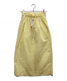 Ron Herman（ロンハーマン）の古着「Garment Dyed Skirt/ガーメント ダイ スカート」｜イエロー