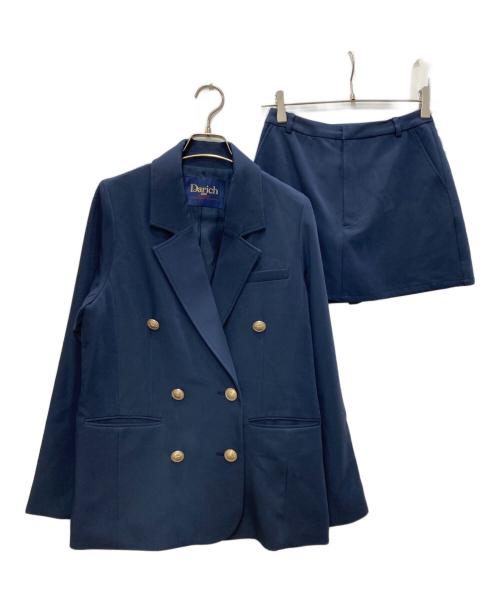 darich（ダーリッチ）Darich (ダーリッチ) オータムカラージャケットセットアップ ネイビー サイズ:Freeの古着・服飾アイテム