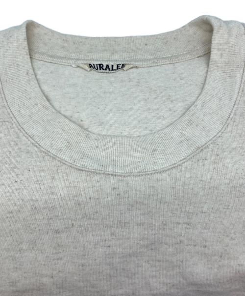AURALEE（オーラリー）AURALEE (オーラリー) STAND-UP TEE/スタンド　アップ　ティー ベージュ サイズ:5の古着・服飾アイテム