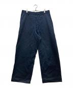 FOLLフォル）の古着「firstclass heavy chino/ファーストクラス　ヘビー　チノ」｜ネイビー