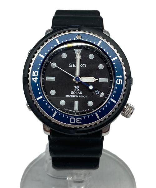 SEIKO（セイコー）SEIKO (セイコー) PROSPEX ダイビングスキューバ リストウォッチ ブラックの古着・服飾アイテム