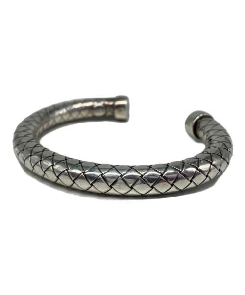 BOTTEGA VENETA（ボッテガベネタ）BOTTEGA VENETA (ボッテガベネタ) イントレチャートバングルの古着・服飾アイテム
