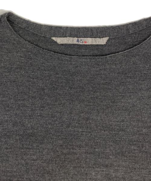 45R（フォーティファイブ・アール）45R (フォーティファイブ・アール) ウールワンピース グレー サイズ:2の古着・服飾アイテム