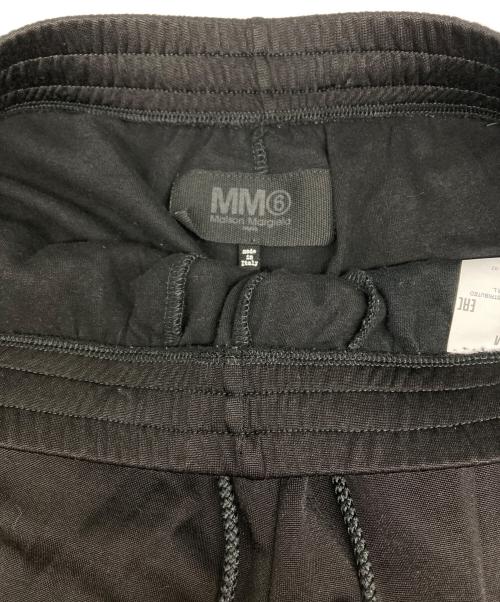 MM6 Maison Margiela（エムエムシックスメゾンマルジェラ）MM6 Maison Margiela (エムエムシックスメゾンマルジェラ) サイドラインパンツ ブラック サイズ:Ⅿの古着・服飾アイテム