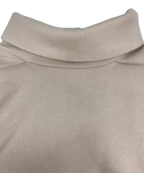 CABAN（キャバン）CABaN (キャバン) タートルネックニット ベージュ サイズ:Ⅿの古着・服飾アイテム